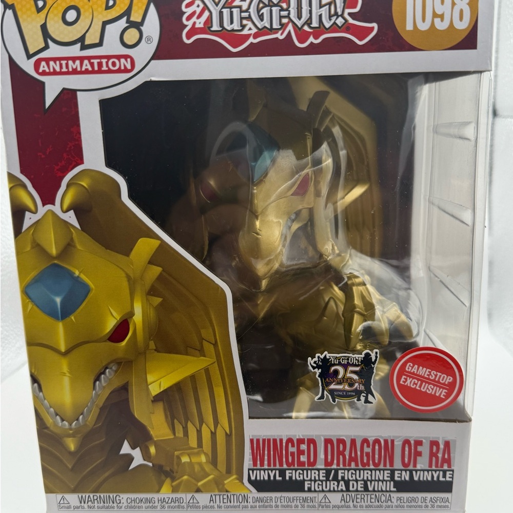 Funko Pop! Winged Dragon of Ra - Gold and Blue